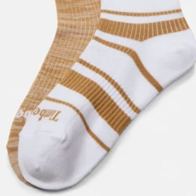 2er-Pack ausgefallene Crew-Socken für Damen
