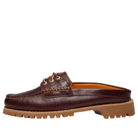 3 Eye Mules „Burgundy Full Grain“