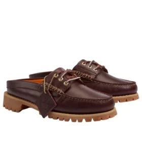 3 Eye Mules „Burgundy Full Grain“