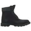 6-Inch Boot-Klassiker-Wasserdichter Stiefel „Schwarzes Nubuk“