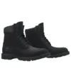6-Inch Boot-Klassiker-Wasserdichter Stiefel „Schwarzes Nubuk“