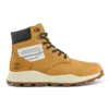 6-Inch Brooklyn Stiefel mit seitlichem Reissverschluss „Weizen Nubuck mit schwarzem gepolstertem Kragen“
