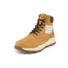 6-Inch Brooklyn Stiefel mit seitlichem Reissverschluss „Weizen Nubuck mit schwarzem gepolstertem Kragen“