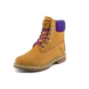 6-Inch Heritage Cupsole Stiefel mit breiter Passform «Weizen-Nubuk mit Lila»