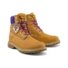6-Inch Heritage Cupsole Stiefel mit breiter Passform «Weizen-Nubuk mit Lila»