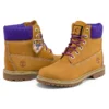 6-Inch Heritage Cupsole Stiefel mit breiter Passform «Weizen-Nubuk mit Lila»