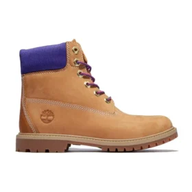 6-Inch Heritage Cupsole Stiefel „Weizen-Nubuk mit Lila“