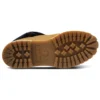 6-Inch Premium-Roll-Top-Stiefel „Wheat Navy“