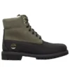 6-Inch Premium-Stiefel aus Lammfell „Schwarz Grapeleaf“