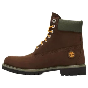 6-Inch Premium-Stiefel «Dunkelbraun-Grün»