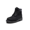 6-Inch Premium-Stiefel mit breiter Passform „Schwarz“