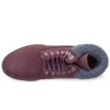 6-Inch Premium-Stiefel mit doppeltem Kragen, wasserdicht «Burgundy Nubuck»
