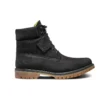 6-Inch Premium-Stiefel mit Perforation «Schwarz Nubuck»