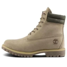 6-Inch Premium-Stiefel, wasserdicht, „Off White Nubuck“