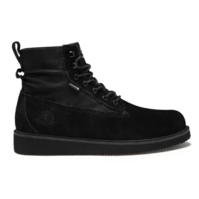 6-Inch Premium Vibram Stiefel, wasserdicht, weite Passform „Schwarz Suede“