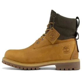 6-Inch Premium Waterproof Boot „Weizen Nubuck and Fabric“ von ReBOTL mit breiter Passform