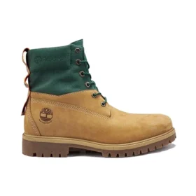 6-Inch Premium Waterproof Boot „Weizen Nubuck and Fabric“ von ReBOTL mit breiter Passform