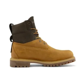 6-Inch Premium Waterproof Boot „Weizen Nubuck and Fabric“ von ReBOTL mit breiter Passform