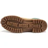 6-Inch Premium Waterproof Boot „Weizen Nubuck and Fabric“ von ReBOTL mit breiter Passform