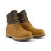 6-Inch Premium Waterproof Boot „Weizen Nubuck and Fabric“ von ReBOTL mit breiter Passform