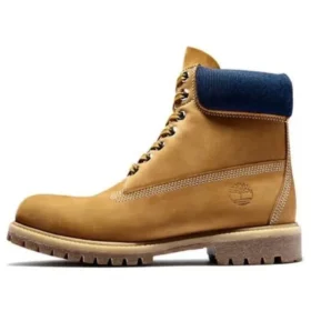 6-Inch Premium Waterproof Boot „Wheat Nubuck Blue Collar“