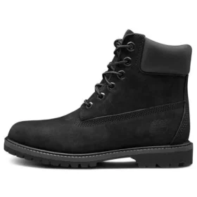 6-Inch Premium Waterproof Stiefel mit breiter Passform „Schwarz“