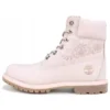 6-Inch Premium Waterproof Stiefel mit Prägung, wasserdicht, «Pink»