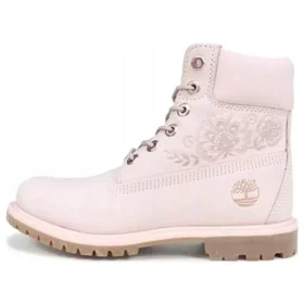 6-Inch Premium Waterproof Stiefel mit Prägung, wasserdicht, «Pink»