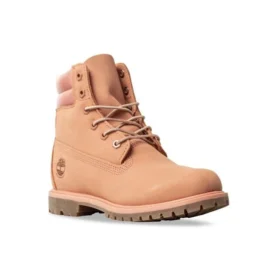 6-Inch-Stiefel mit doppeltem Kragen, wasserdicht „Pink Ombre“