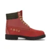 6-Inch-Stiefel, wasserdicht, «Dark Red Nubuck»