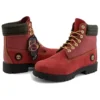 6-Inch-Stiefel, wasserdicht, «Dark Red Nubuck»