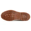 6-Inch Wasserdichter Stiefel „Weiss-Orange“