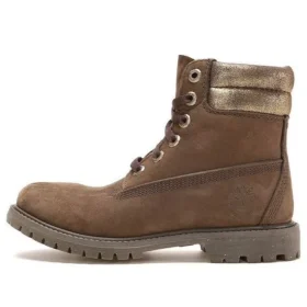 6-Inch Waterville Premium Doppelkragen-Stiefel „Dark Brown“