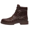6″ Premium-Stiefel „Woven Dark Brown“