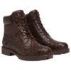 6″ Premium-Stiefel „Woven Dark Brown“