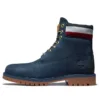 6-Zoll-Heritage-Cupsole-Stiefel „Navy Nubuck mit Rot“