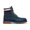 6-Zoll-Heritage-Cupsole-Stiefel „Navy Nubuck mit Rot“