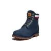 6-Zoll-Heritage-Cupsole-Stiefel „Navy Nubuck mit Rot“
