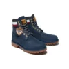 6-Zoll-Heritage-Cupsole-Stiefel „Navy Nubuck mit Rot“