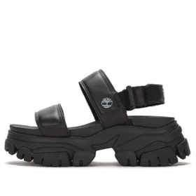Adley Way Riemchensandalen „Schwarz“