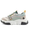 Adley Way Sneaker «Weisses Nubuk und Grau»