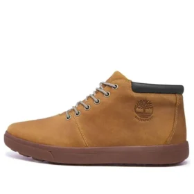 Ashwood Park Mid wasserdichte Leder-Chukka-Stiefel «Braun»