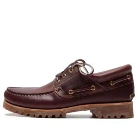 Authentics 3-Eye Classic Boat-Schuhe „Braun“
