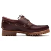 Authentics 3-Eye Classic Boat-Schuhe „Braun“