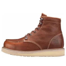 Barstow 6-Inch-Arbeitsstiefel mit weiser Zehenkappe „Rust“