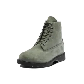 Basic 6-Inch Boot mit breiter Passform und ohne Kontrast „Olivgrün“