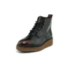 Bluebell Lane Schnürstiefel Modischer Stiefel mit geschlossener Spitze «Burgundy»