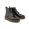 Bluebell Lane Schnürstiefel Modischer Stiefel mit geschlossener Spitze «Burgundy»