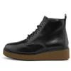 Bluebell Lane Schnürstiefelette Modischer Stiefel mit geschlossener Spitze „Schwarz“