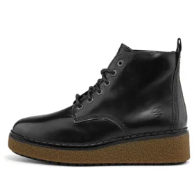 Bluebell Lane Schnürstiefelette Modischer Stiefel mit geschlossener Spitze „Schwarz“
